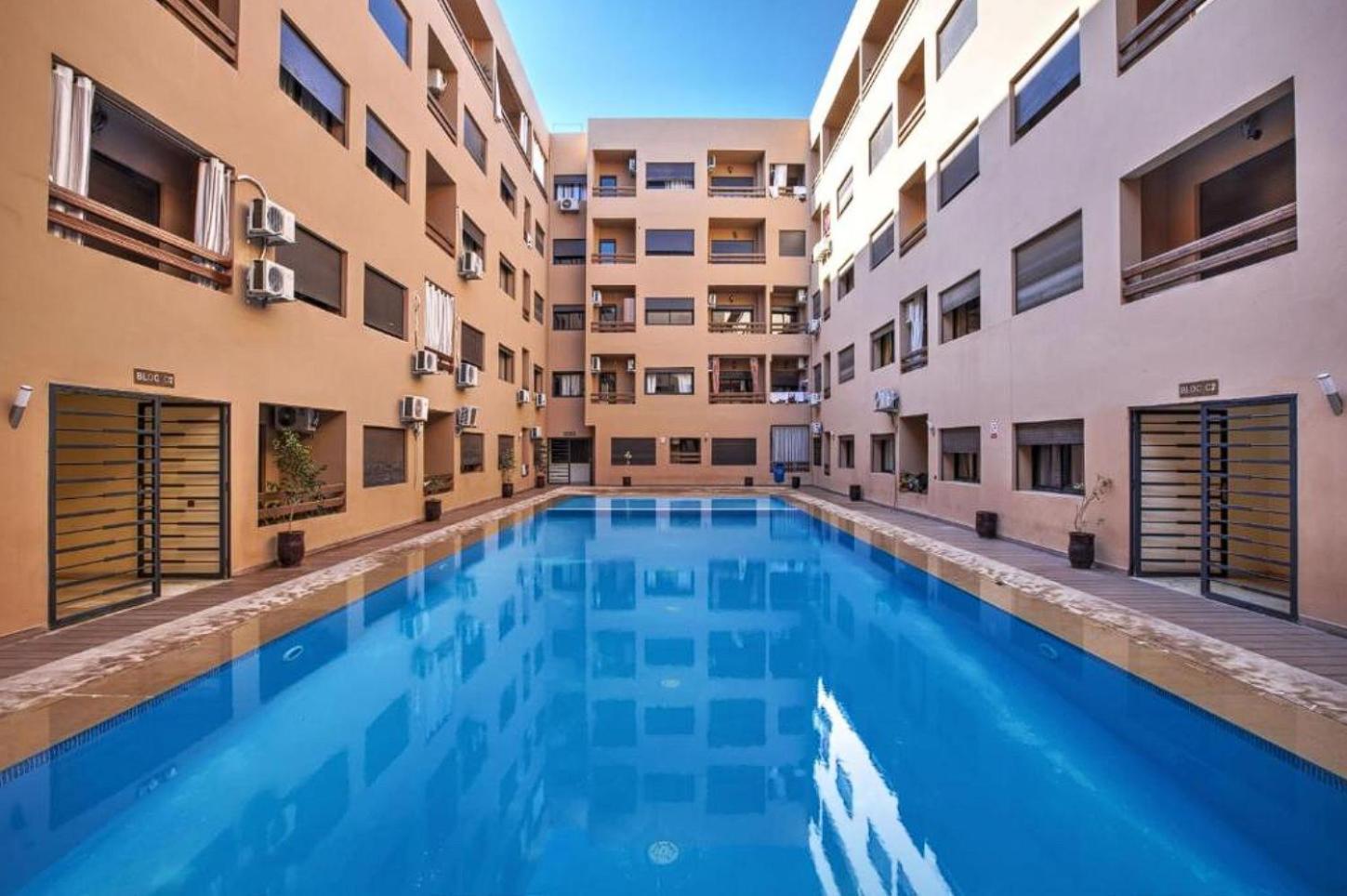 Appartement Gueliz Centre Marrakesh Bagian luar foto
