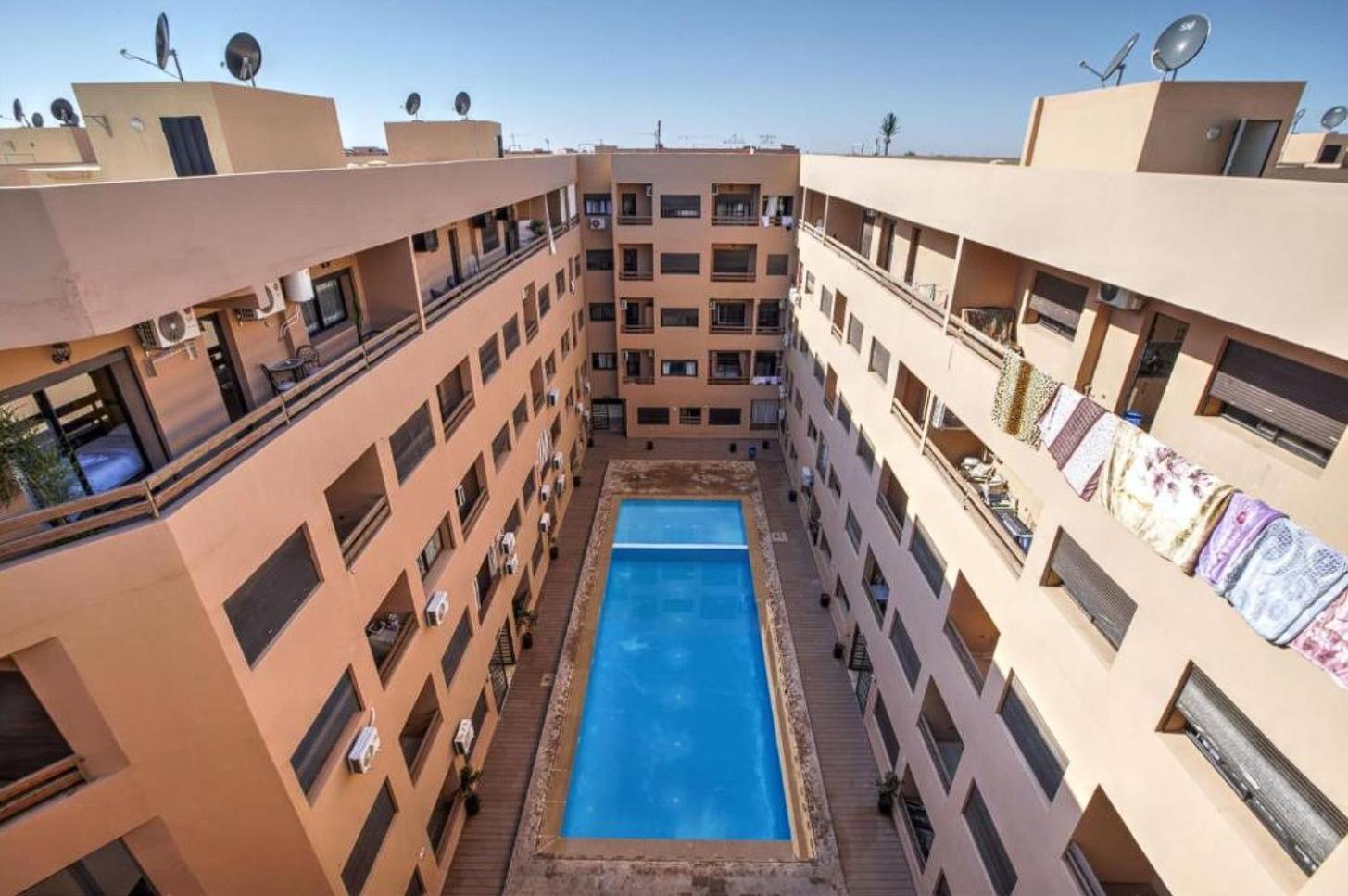 Appartement Gueliz Centre Marrakesh Bagian luar foto